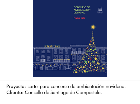 Ambientación navideña santiago