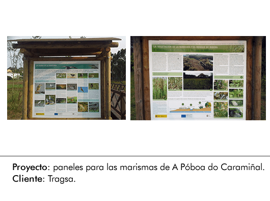 panel a poboa do caramiñal